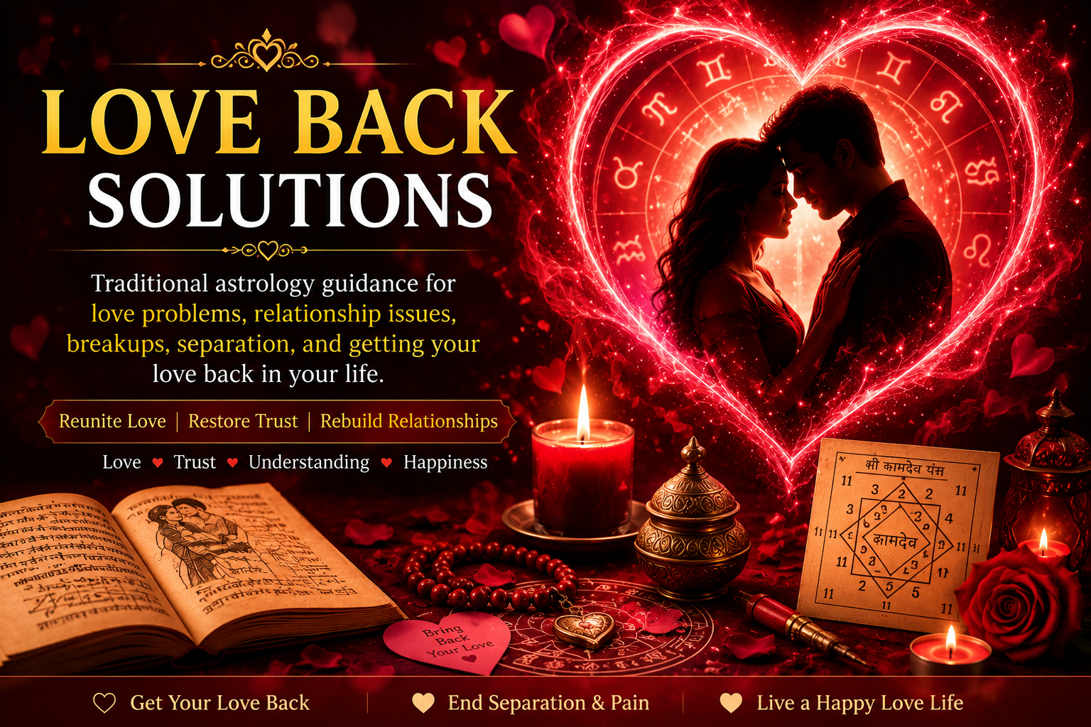 Love Back Solutions Astrologer in Bangalore Relationship Guidance