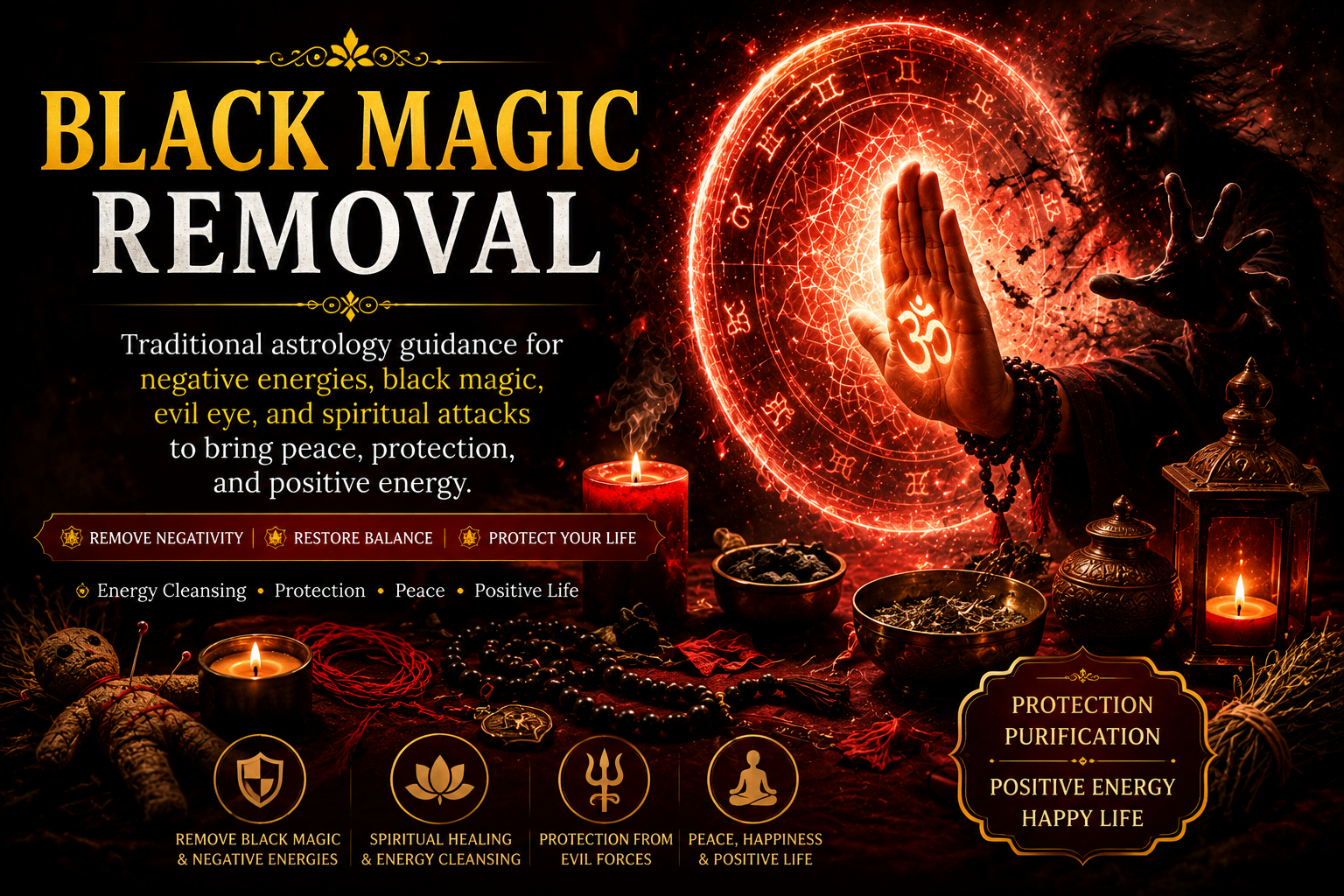 Black Magic Removal Astrologer in Bangalore Spiritual Protection Guidance