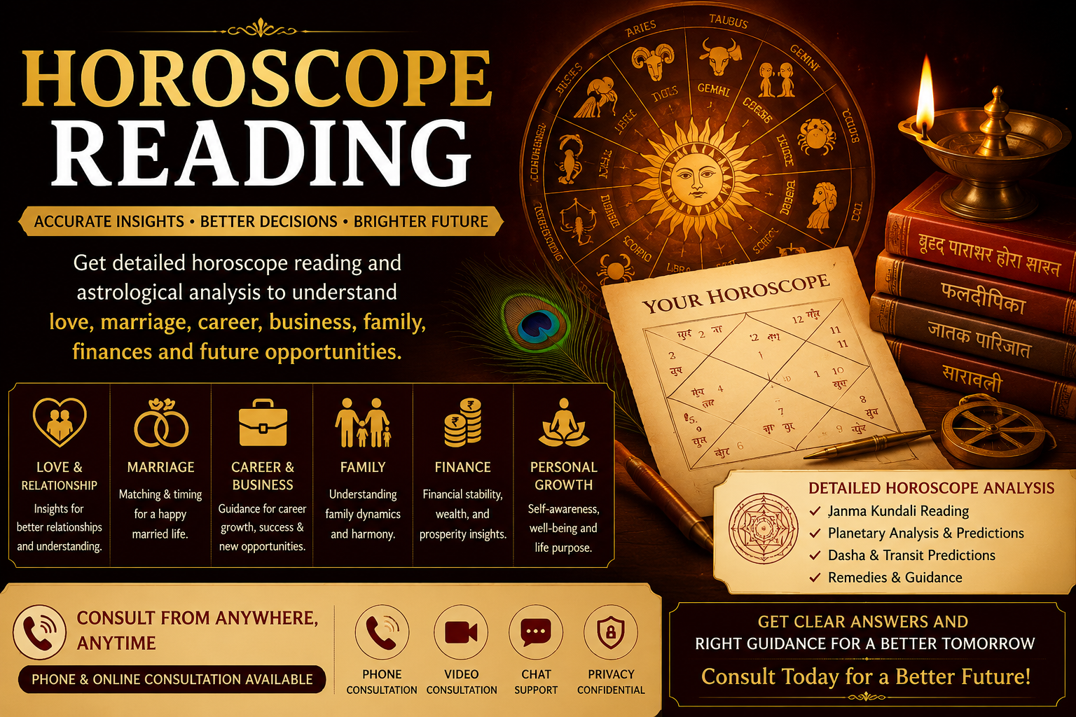 Horoscope Reading Service Bangalore Vedic Astrology and Kundli Analysis