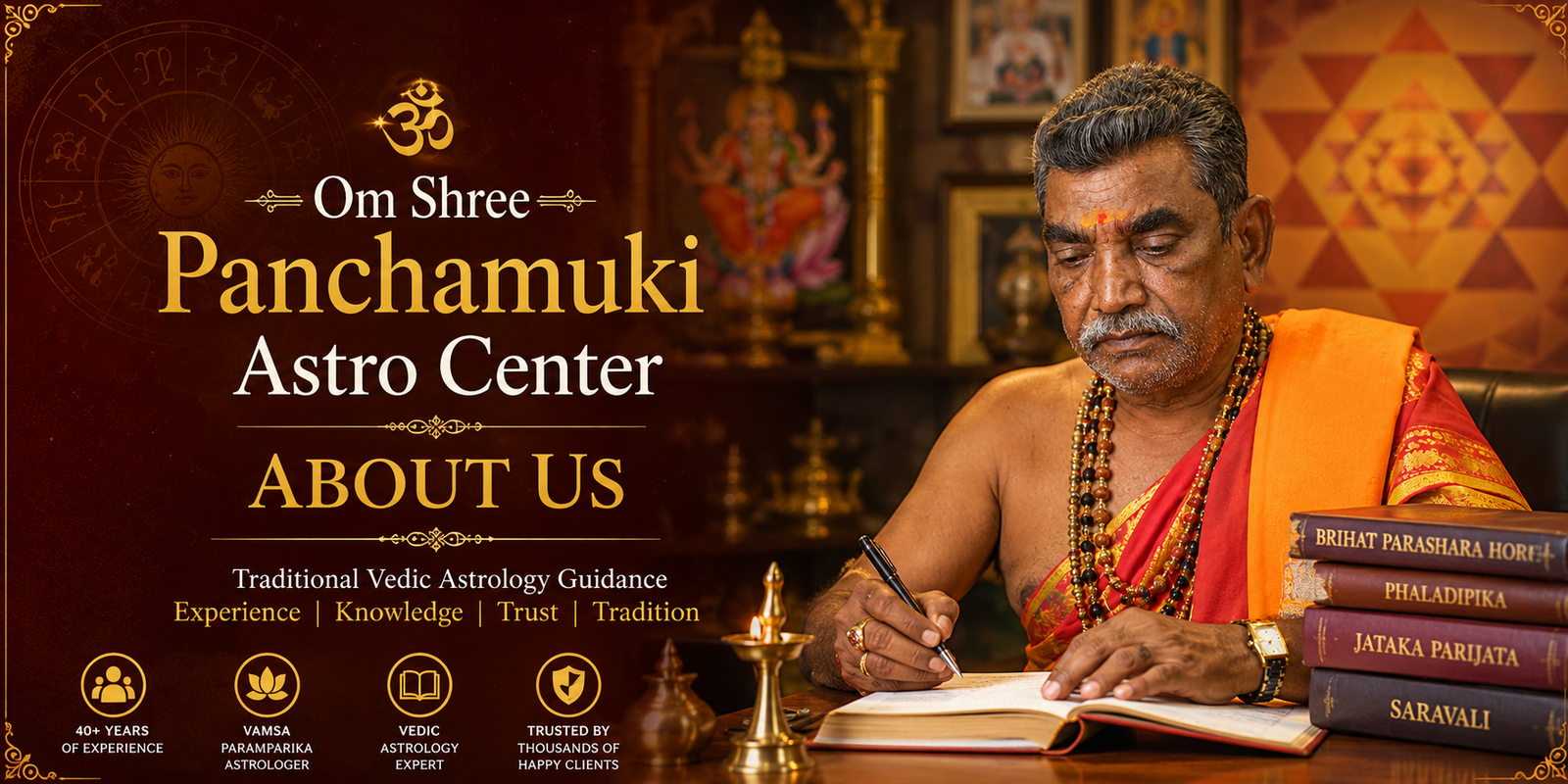 About Om Shree Panchamuki Astro Center and Shri Pundalika Shastri Vedic Astrology Bangalore